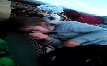 فیلمی از زندگی دختر بچه شهر تازه‌آباد - ثلاث و باباجانی در چادر و تشنج‌اش به علت سرما