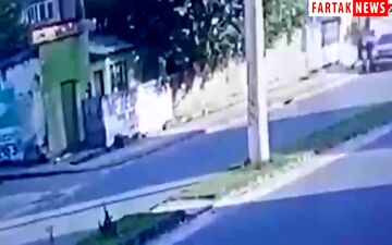 همسر یک پلیس 2 دزد بدشانس را تنبیه کرد!+ فیلم 