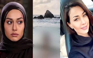 عکسی زننده از صدف طاهریان جنجال آفرید|عکس بدون آزایش از صدف طاهریان