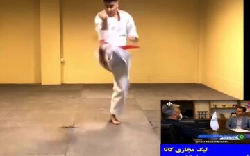 کلیپ تهیه شده از اولین دوره لیگ مجازی کاتا کشور در بخش آقایان